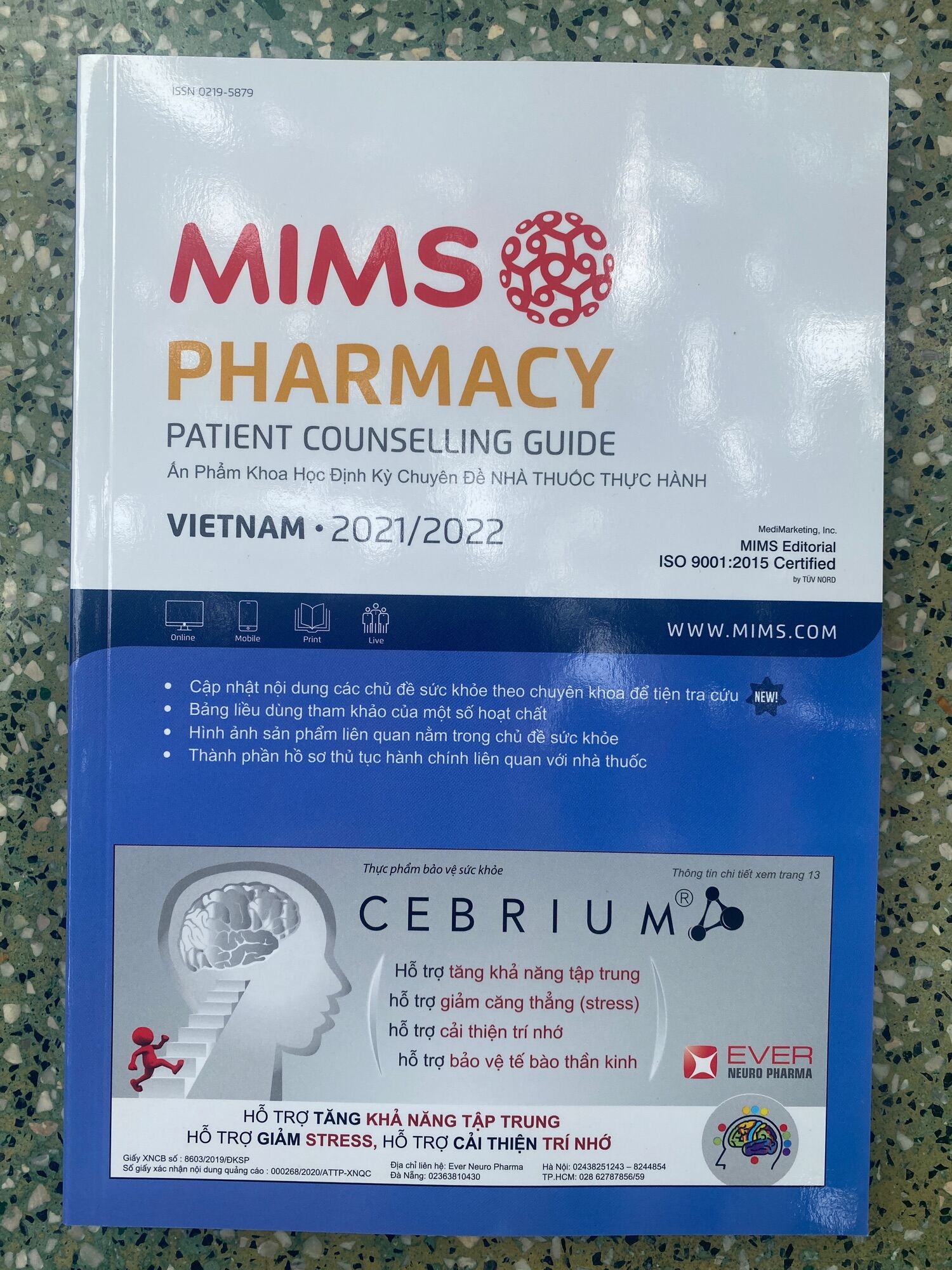 Sách - Mims Pharmacy 2022 - Ấn phẩm khoa học Định kỳ Nhà thuốc thực hành