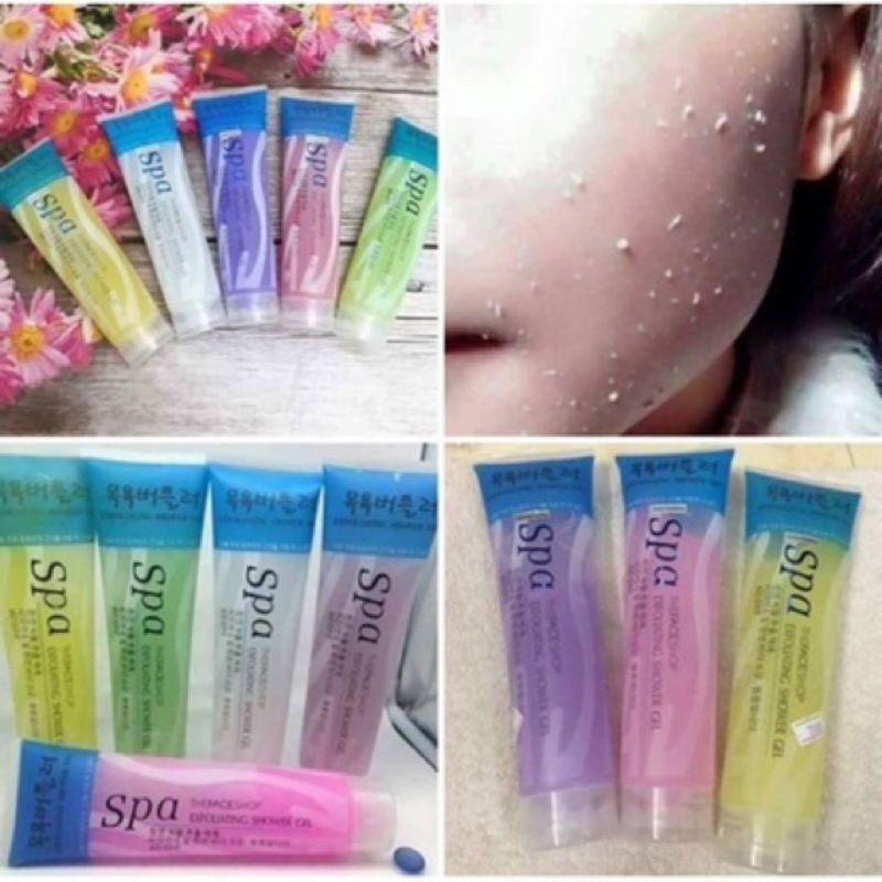 Tẩy da chết body spa 180ml đủ mẫu