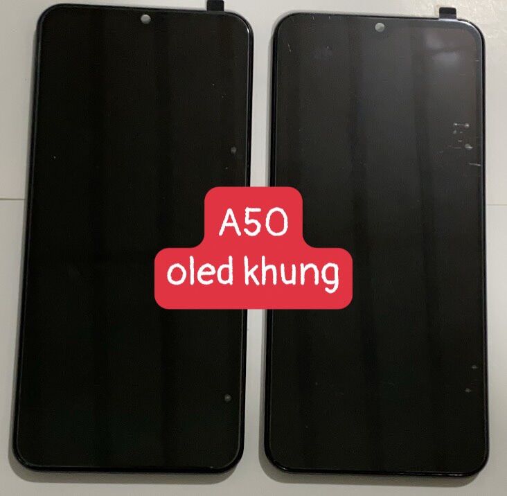 Màn Hình Samsung A50 / A505 full bộ Oled liền khung, màn hình hiển thị đẹp giá tốt