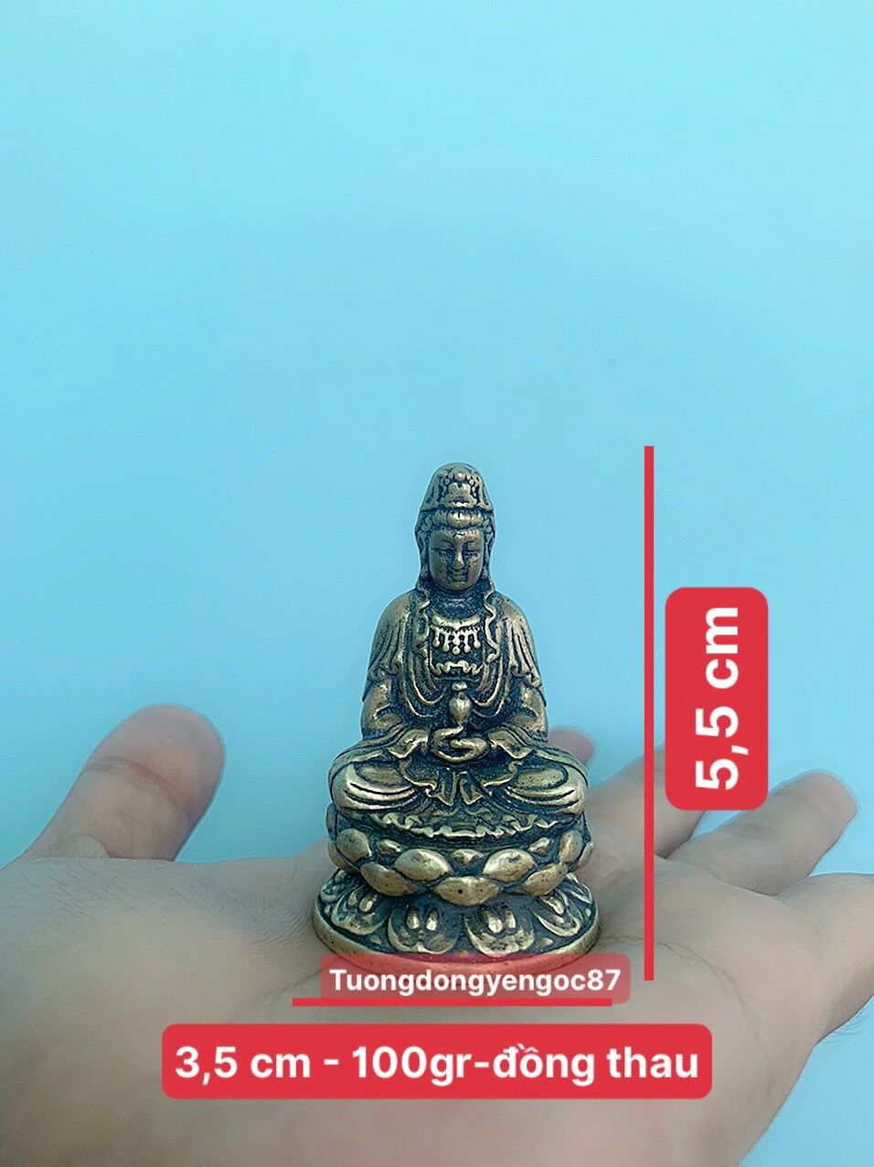 Tượng đồng Phật bà quan âm
