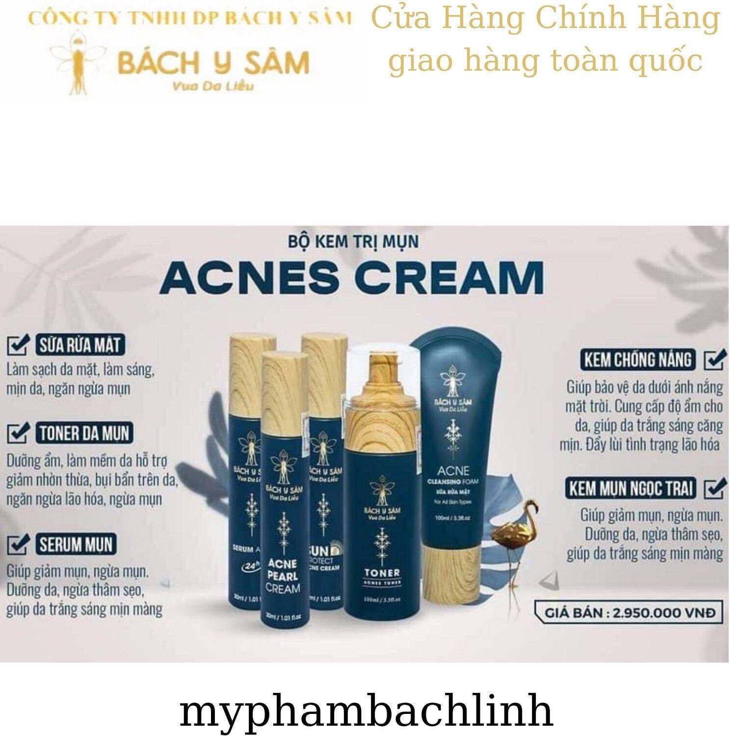 tặng mặt nạ HA BỘ KEM MỤN bl39 BẠCH LINH BÁCH Y SÂM NHẤT MỘC HƯƠNG CHĂM SÓC DA MỤN TẠI NHÀ ( bộ 5 sản phẩm)