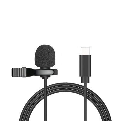 1.5m mini di động lavalier micro điện dung đa hướng ve áo kẹp cho điện thoại laptop có dây usb 3.5mm loại-c