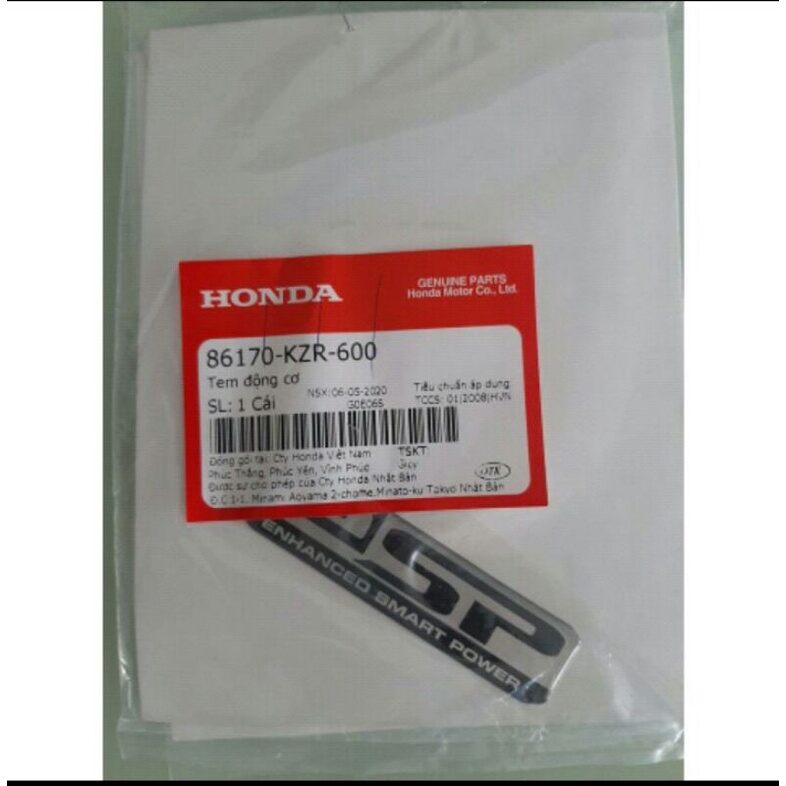tem nổi ESP+ESP plus chính hãng Honda