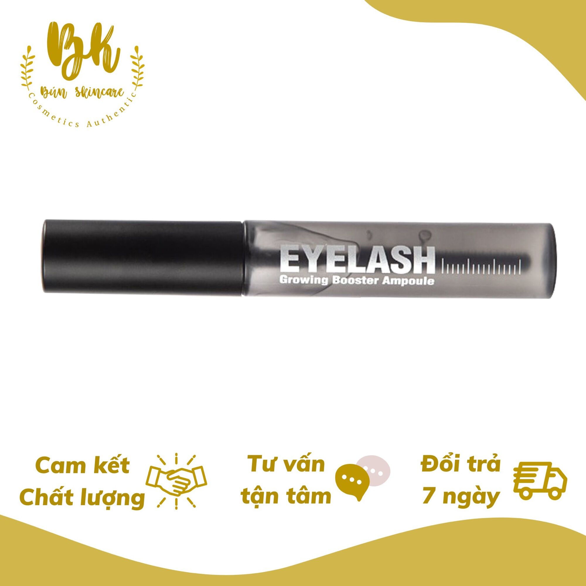 [HCM]Tinh Chất Dưỡng Mi Cong Mượt Dày So Natural Eyelash Growing Booster Ampoule 9ml Nhập Khẩu  Hàn Quốc Chuẩn