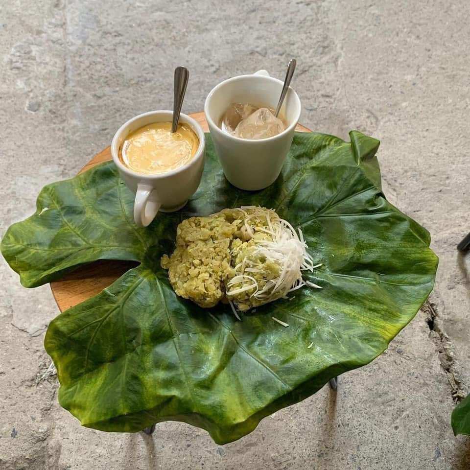 Cốm xanh 1kg nấu chè (Hút chân không)