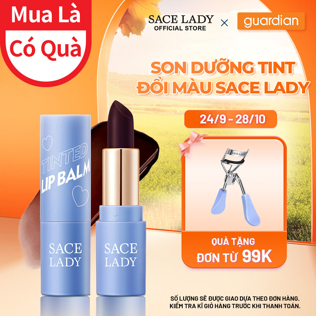 Son Dưỡng Tint Sace Lady Tinted Lip Balm 4G