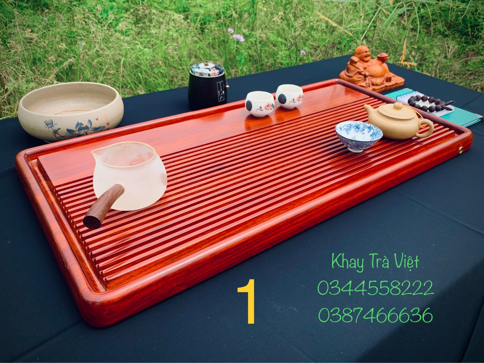 Khay Trà Gỗ Khay phip KTVD804001