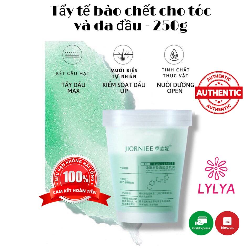 Tẩy tế bào chết tóc và da đầu jiorniee 250gr
