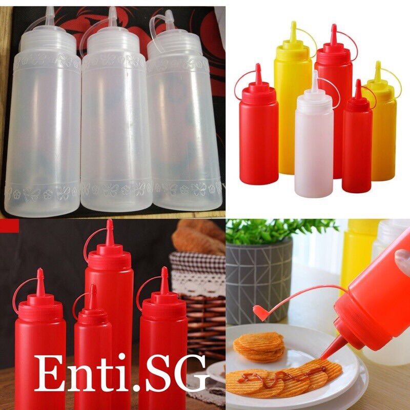 Chai nhựa đựng tương ớt