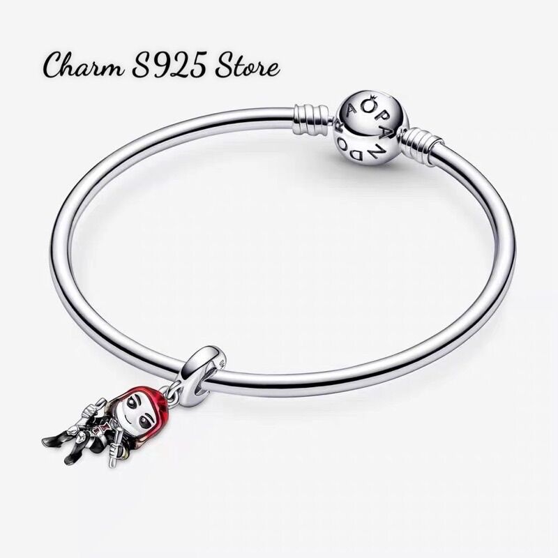 CHARM PAN ALE MARVEL BẠC S925 CAO CẤP