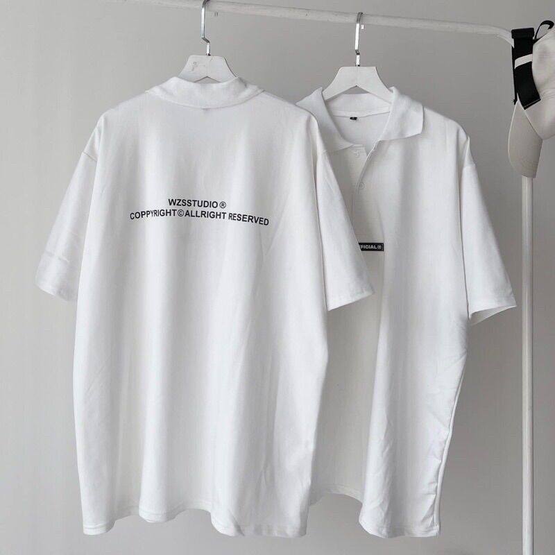 Áo thun Polo trơn WZS thun da cá