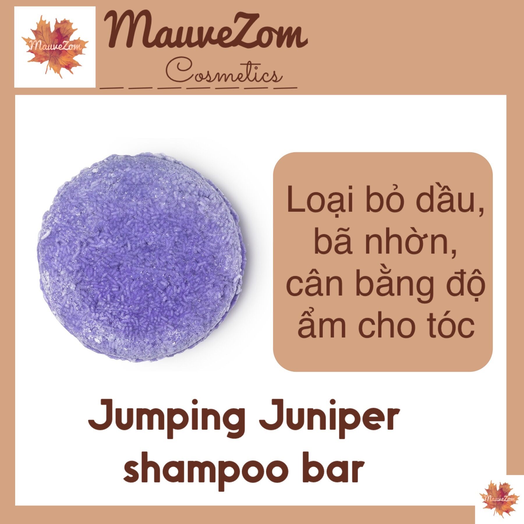 Bánh dầu gội Jumping Juniper shampoo bar - LUSH