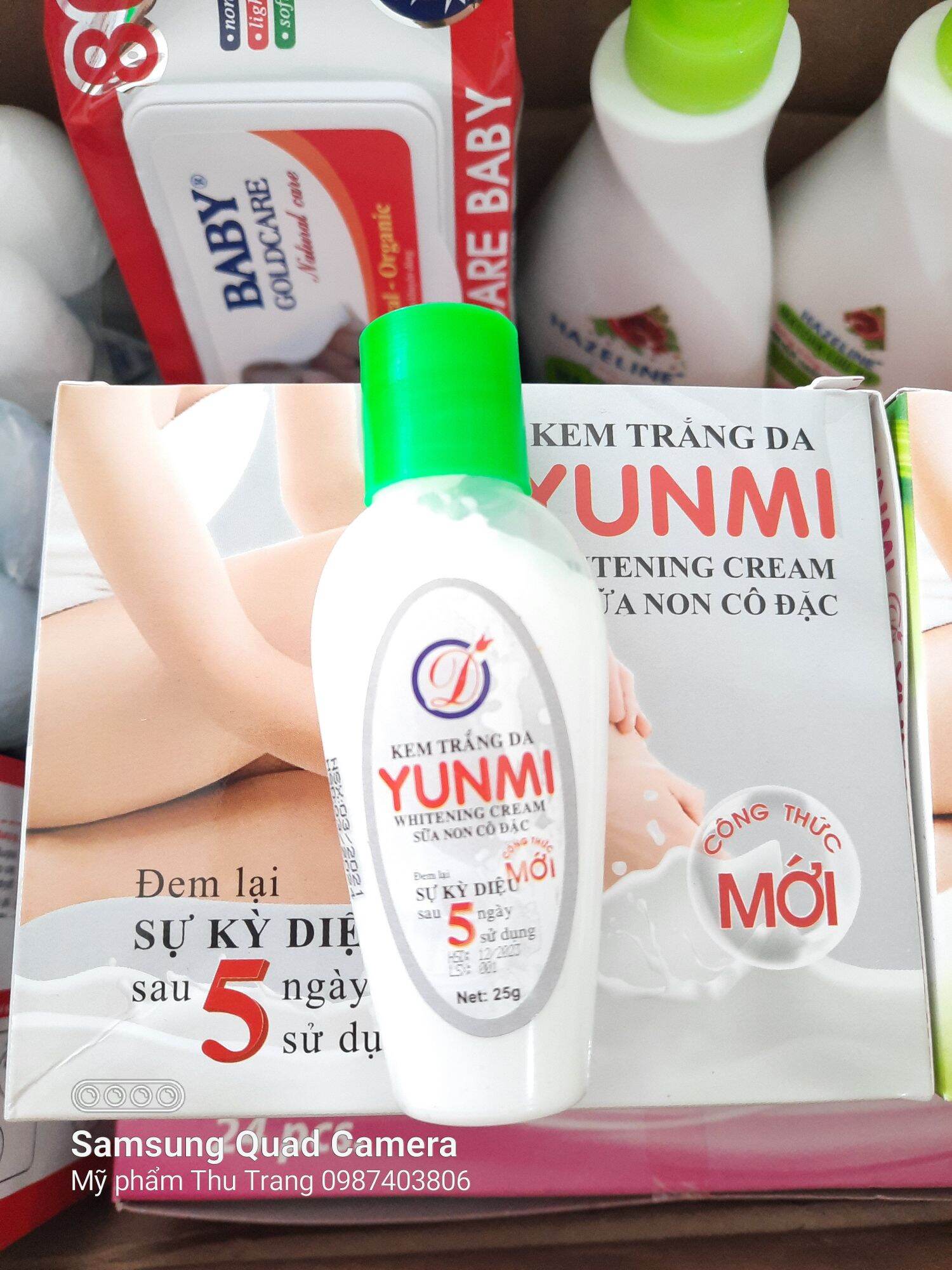 Lố 12 típ kem trắng da yunmi