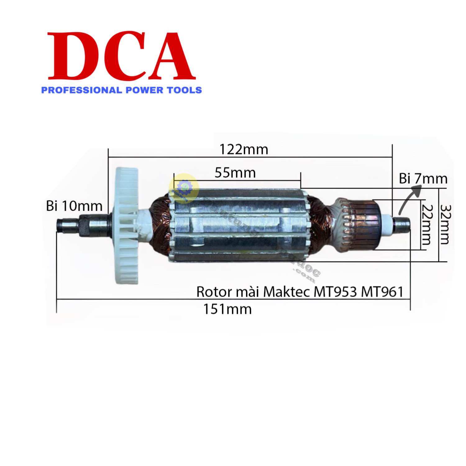 Rotor máy mài maktec mt953 và maktec mt961 hoặc máy nhái cùng thông số 100% dây đồng