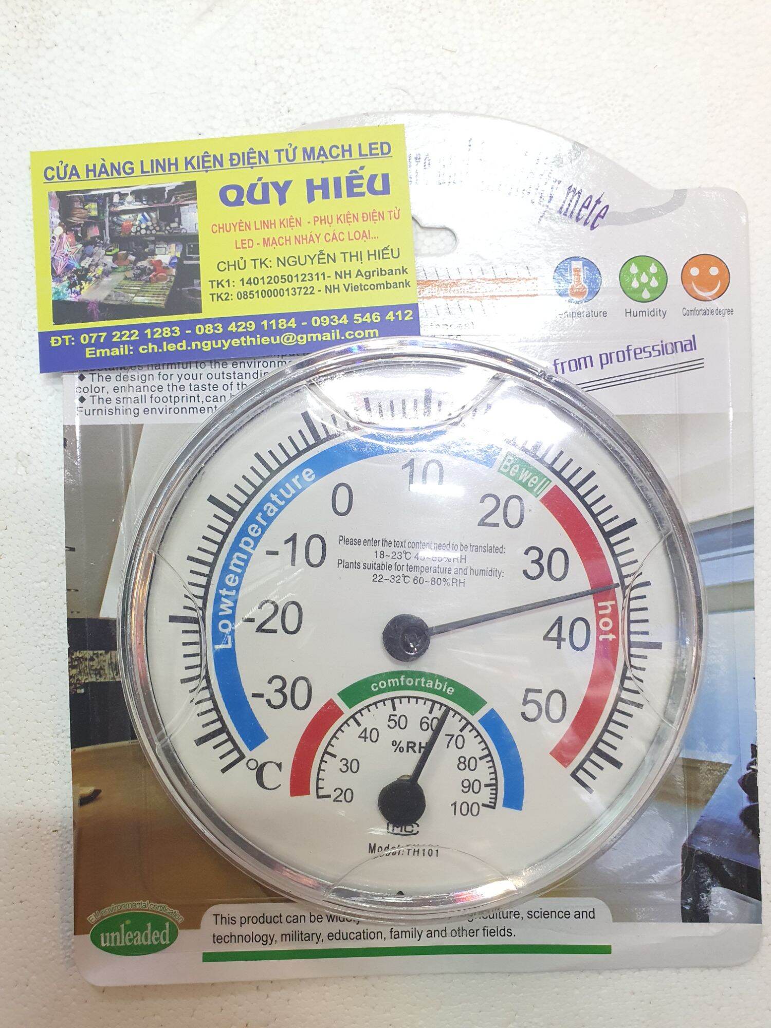 đồng hồ đo nhiệt độ