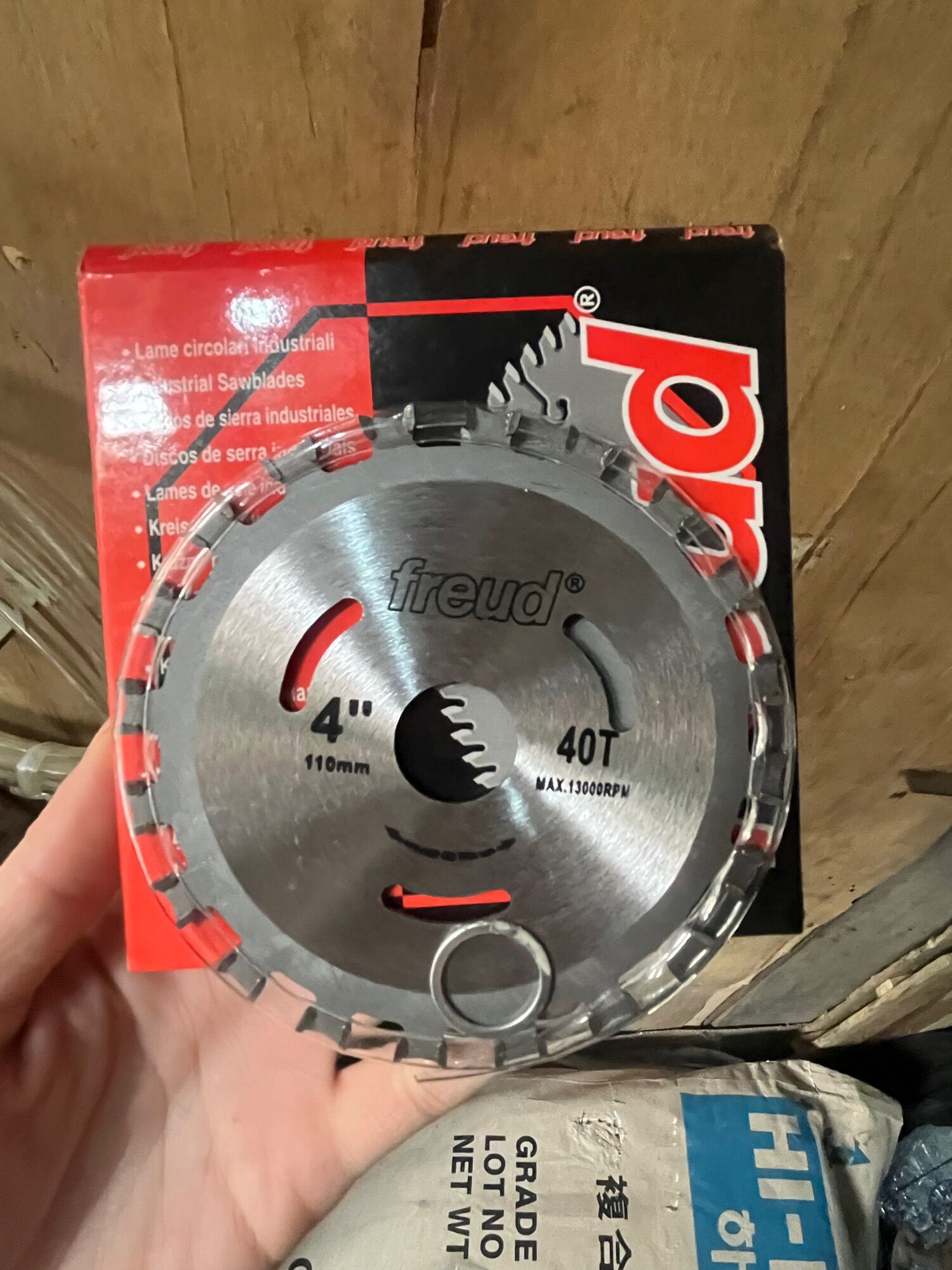 Lưỡi cắt gỗ, đĩa cắt gỗ  2 chiều Freud 110mm