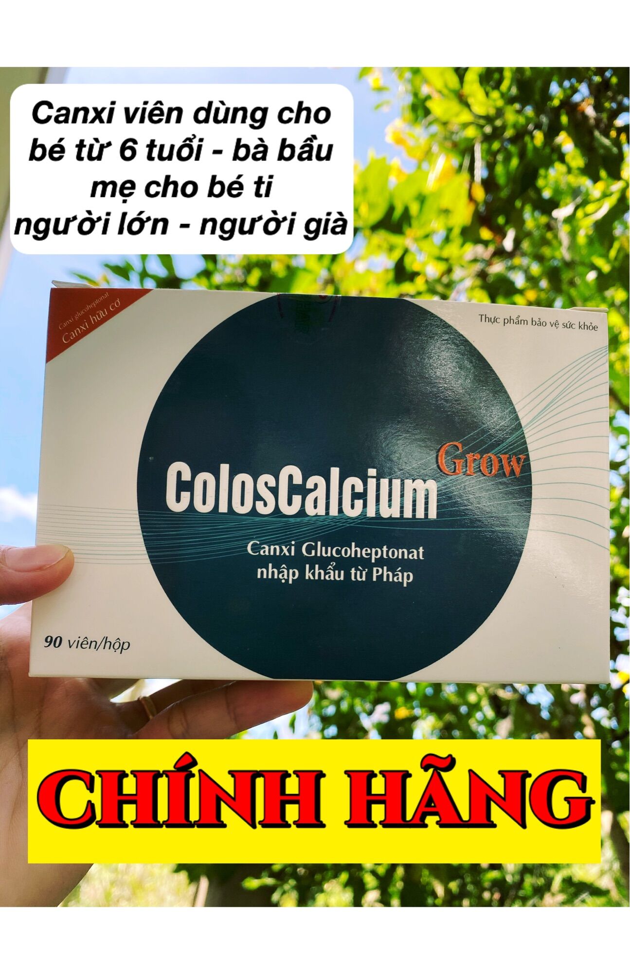 Canxi Hữu Cơ Coloscalcium Grow