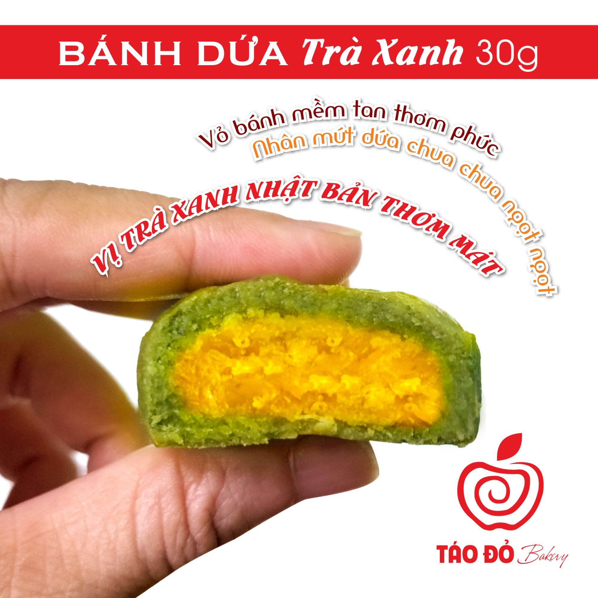 Bánh dứa trà xanh 30g