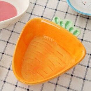 Bát sứ ăn dặm cho bé hình thỏ, cà rốt