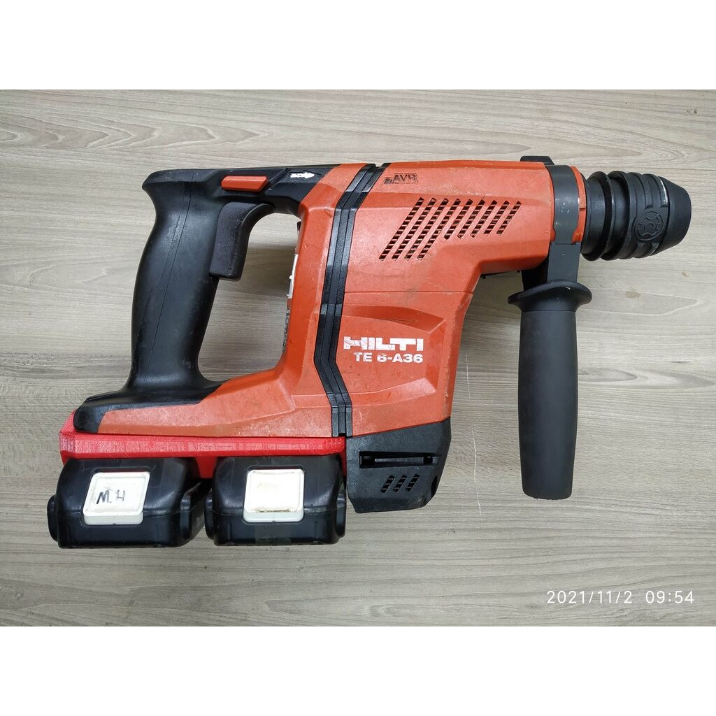 Đế chuyển 2 pin makita 18v cho máy hilti te6a36
