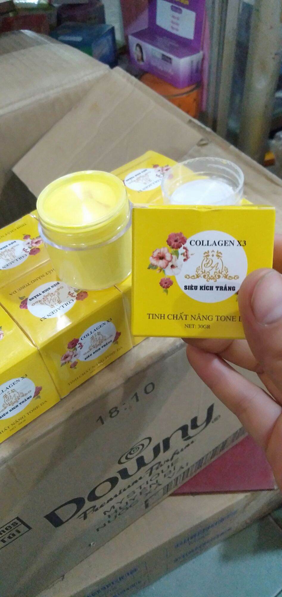 kem siêu kích trắng collagen x3