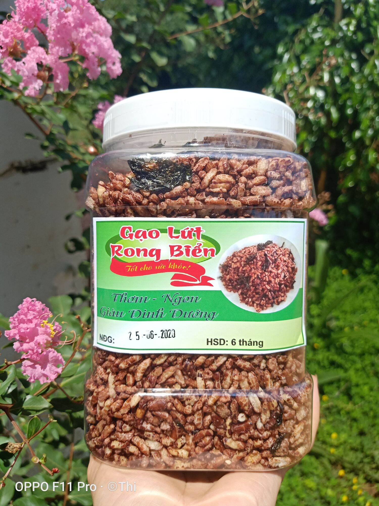 Gạo lứt sấy rong biển 500gr