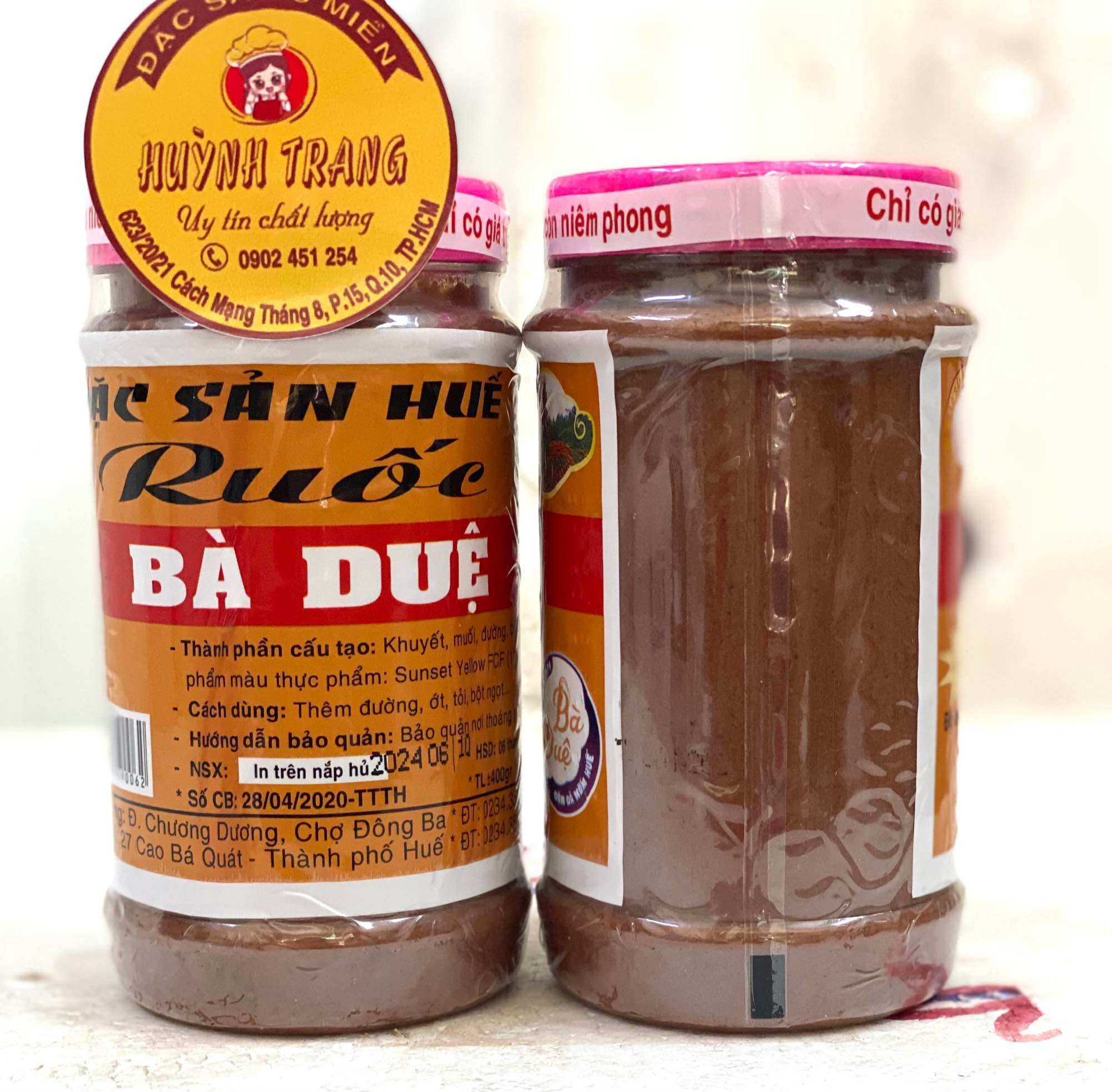 HCM - Mắm Ruốc Huế Bà Duệ Hủ Lớn 400g