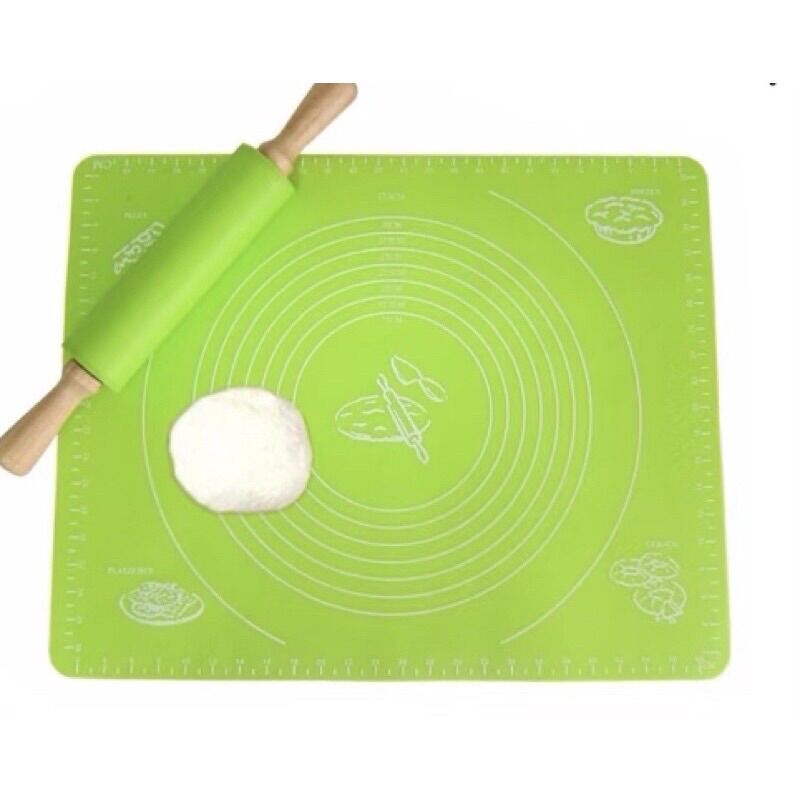 Thảm silicon nhồi bột 25x30cm