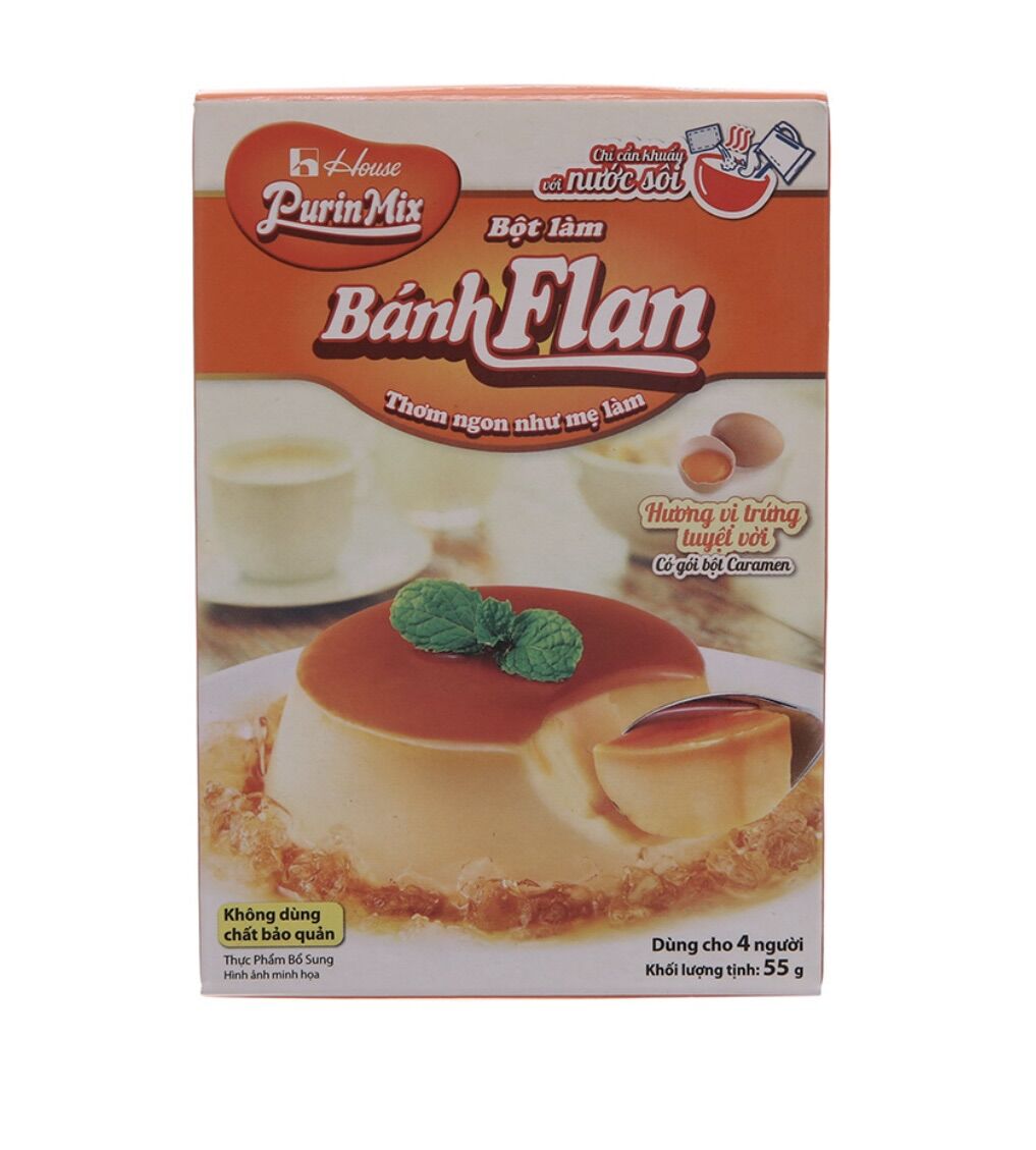 Bột làm bánh flan 55g