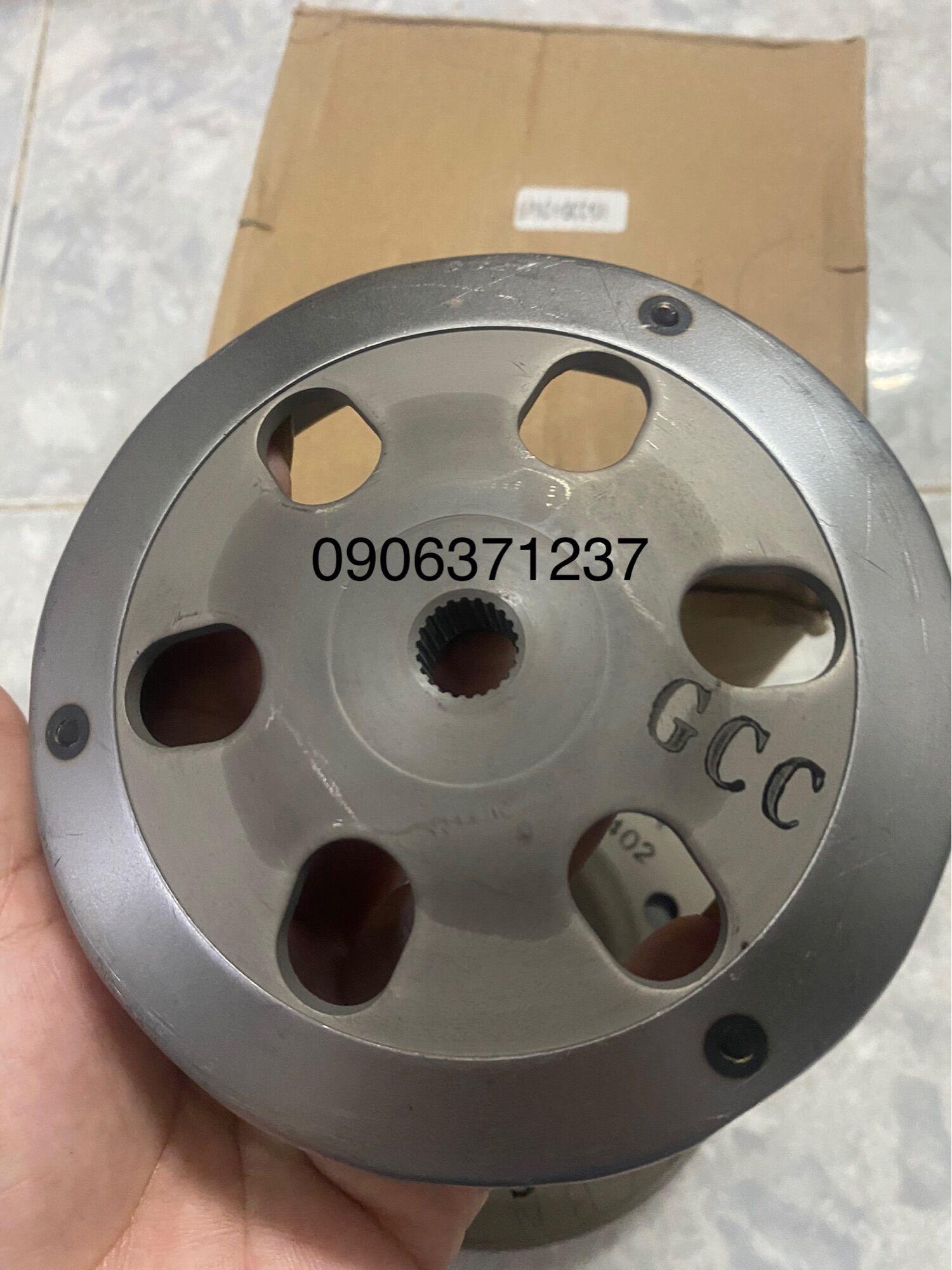 Full bộ nồi sau xe Spacy 100 (Spacy Việt Nam)