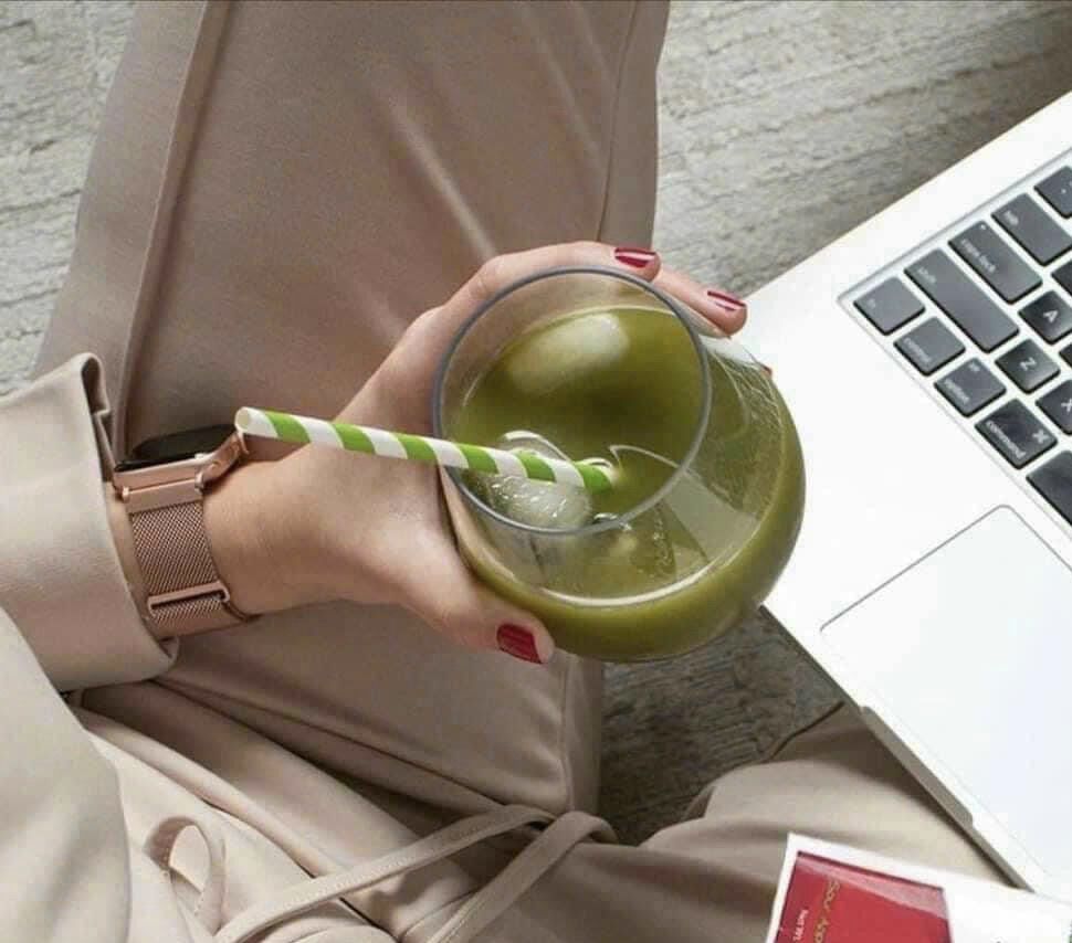 Trà matcha táo xanh