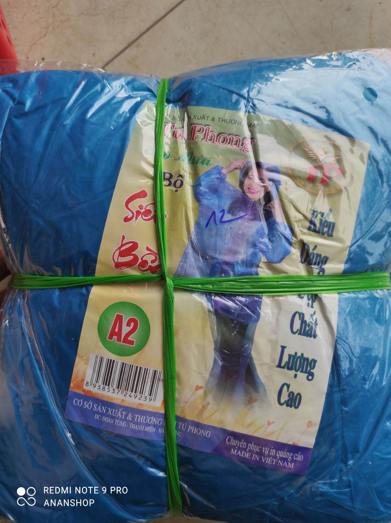 10 bộ áo mưa bộ a2 tú phong