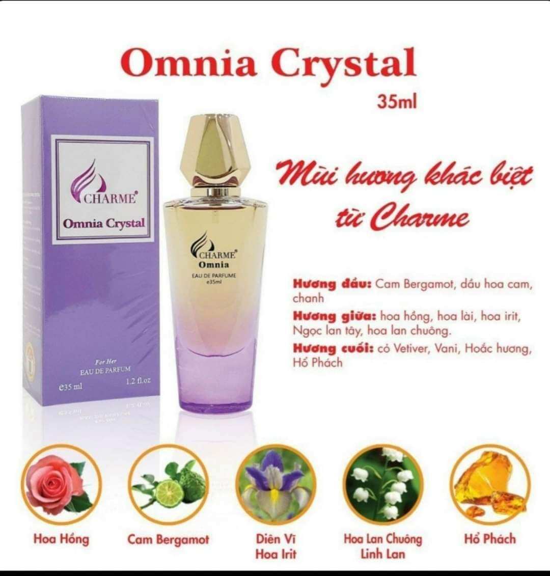 Nước Hoa Omnia Crystal 35ml - 75ml