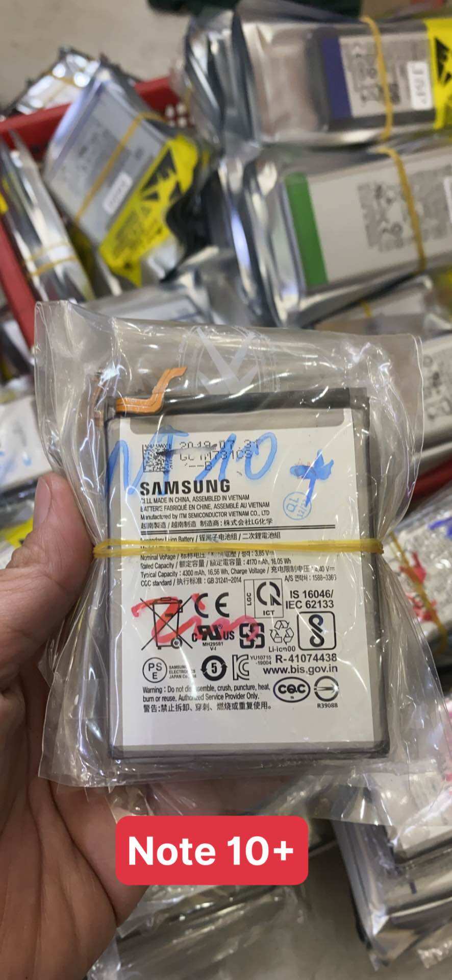 Pin zin samsung note 10 plus