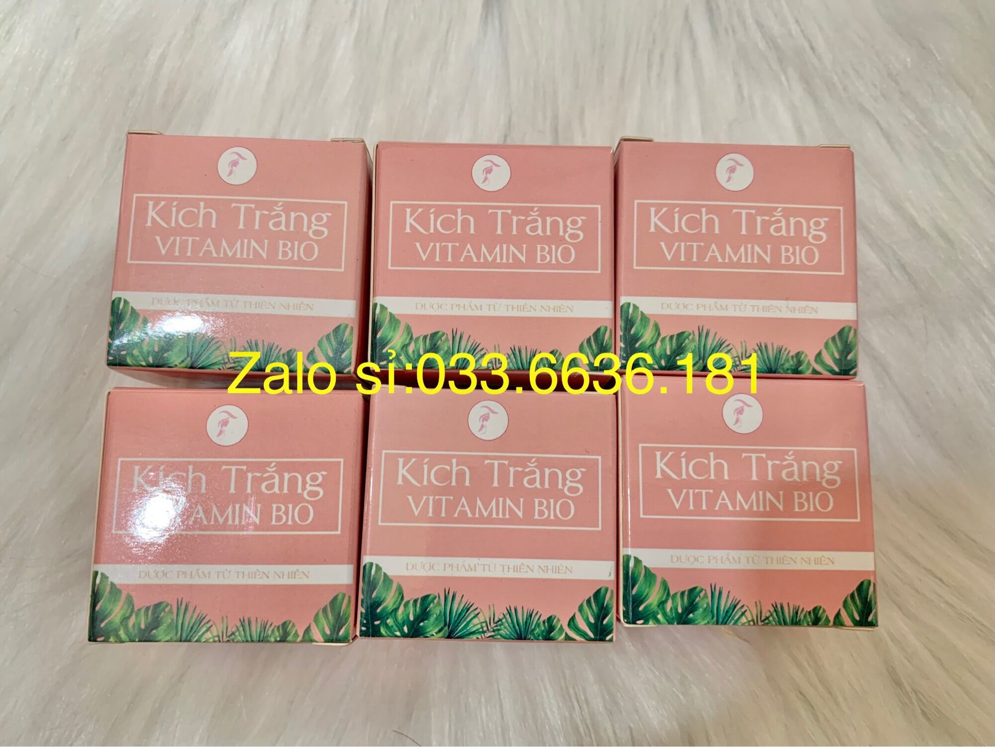 Combo 6 hủ kem kích trắng vitamin b10
