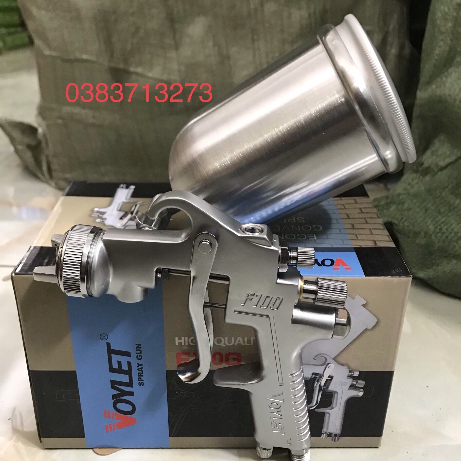 Súng phun sơn khí nén F100