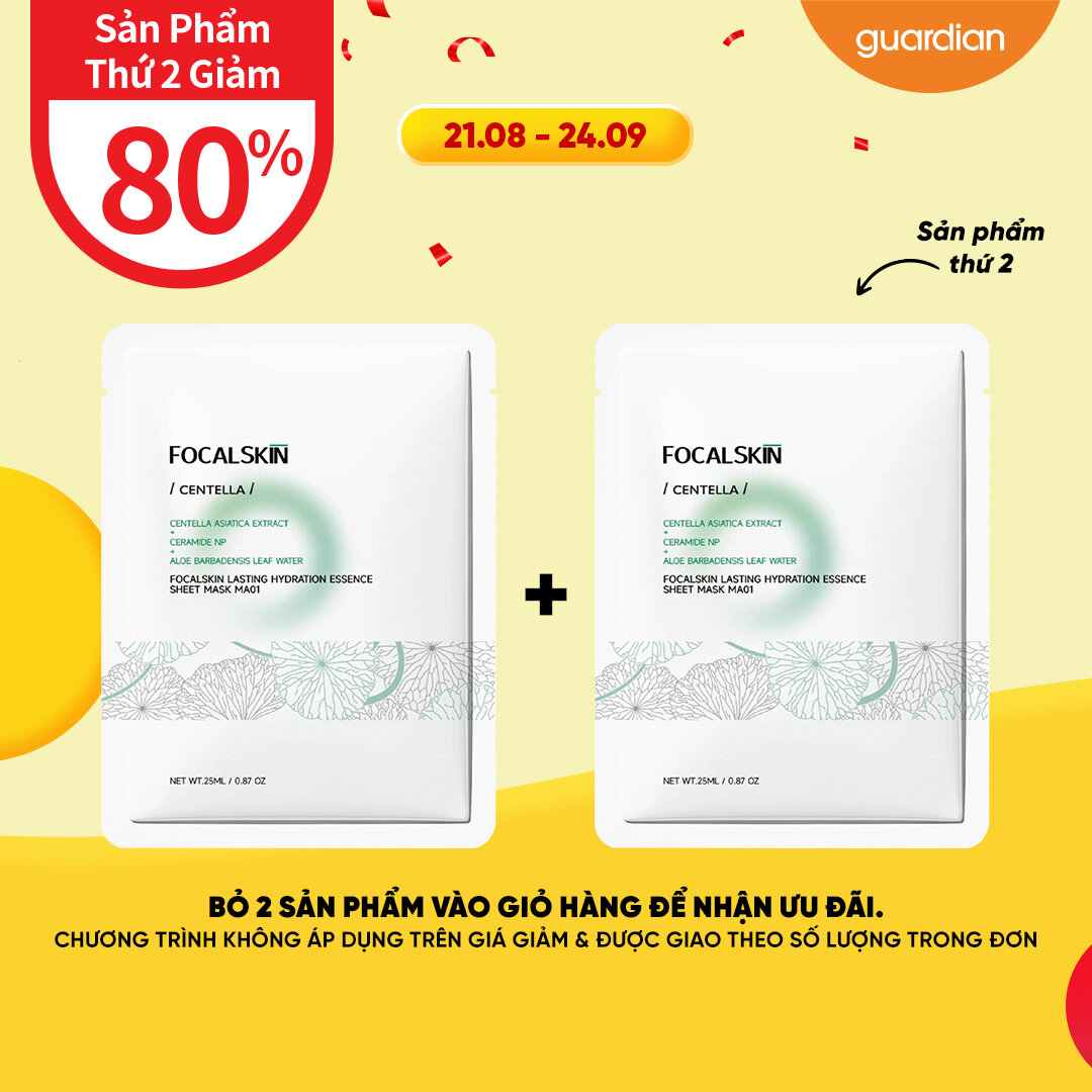 Mặt nạ rau má phục hồi da focalskin 25ml