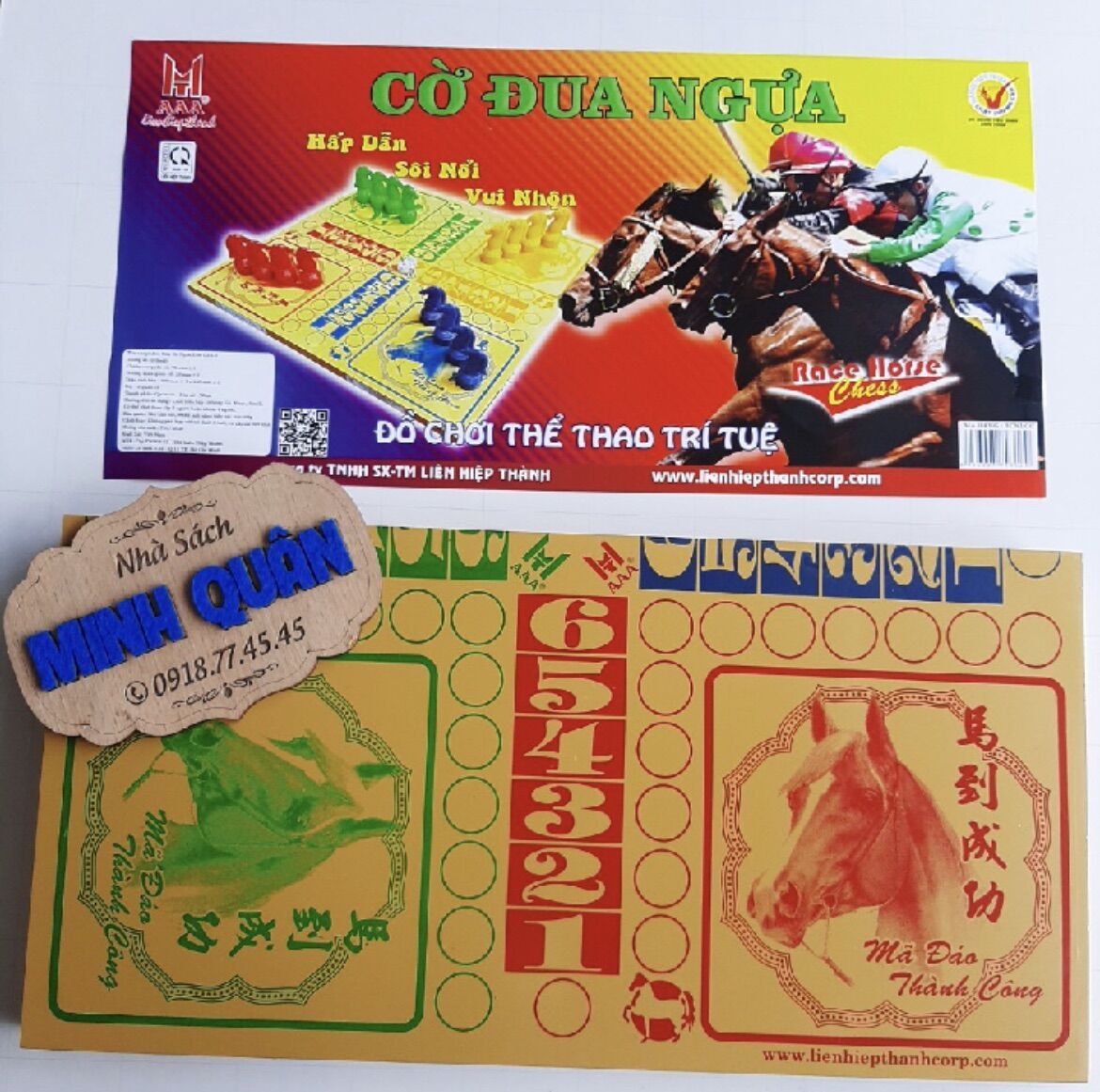 Cờ đua ngựa - Bộ bàn cờ cá ngựa lớn