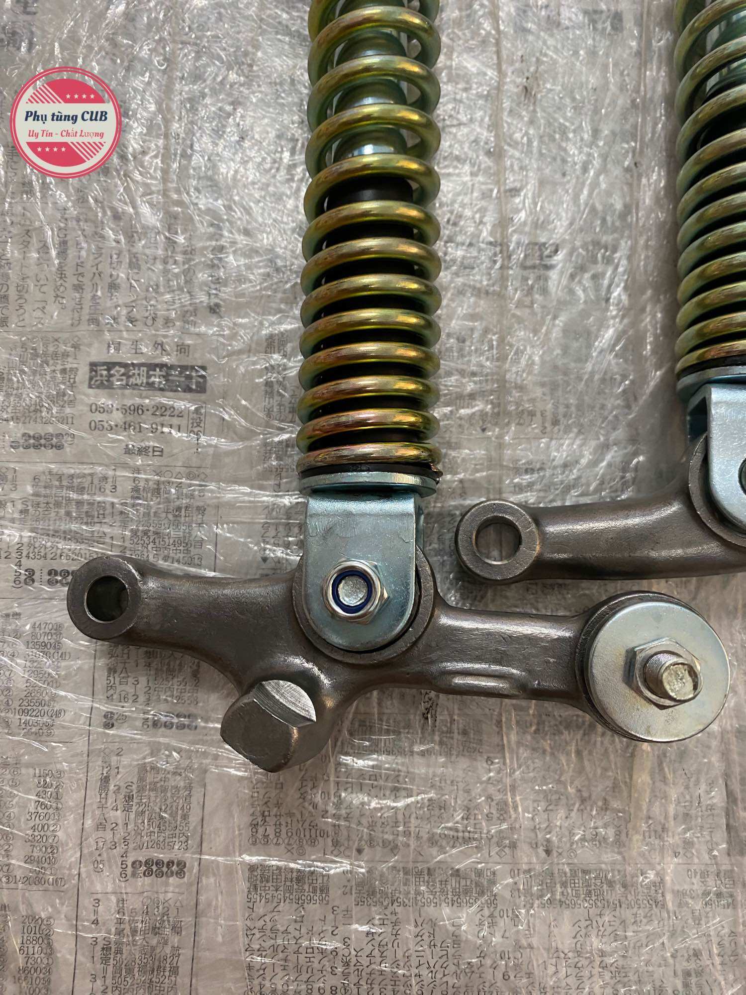 Cặp phuộc giò gà xe cub 81-86-82 hàng gia công