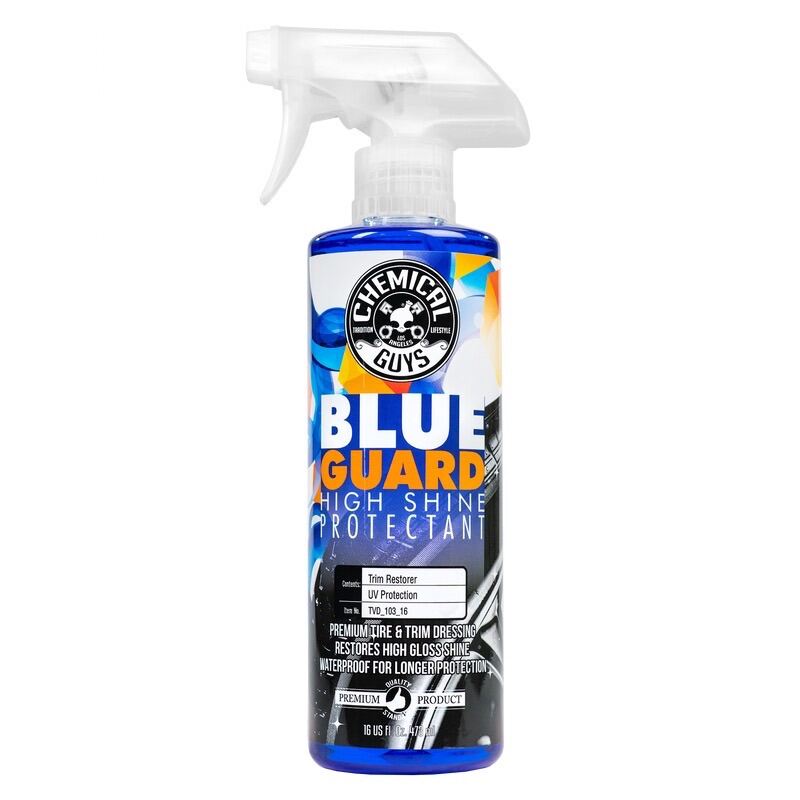 Dung Dịch Xịt Dưỡng Lốp & Nhựa Tạo Hiệu Ứng Lá Sen Chemical Guys Blue Guard
