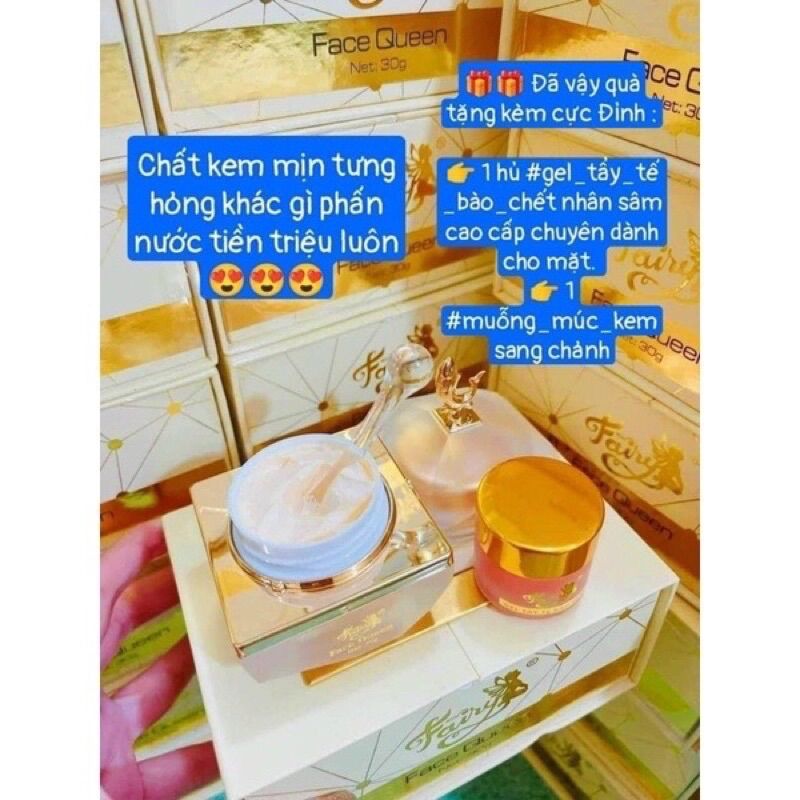 Kem dưỡng trắng sáng da face queen size lớn 30g