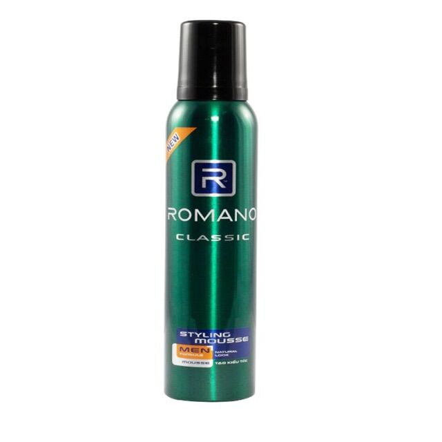 MOUSSE TẠO KIỂU TÓC ROMANO 175G.