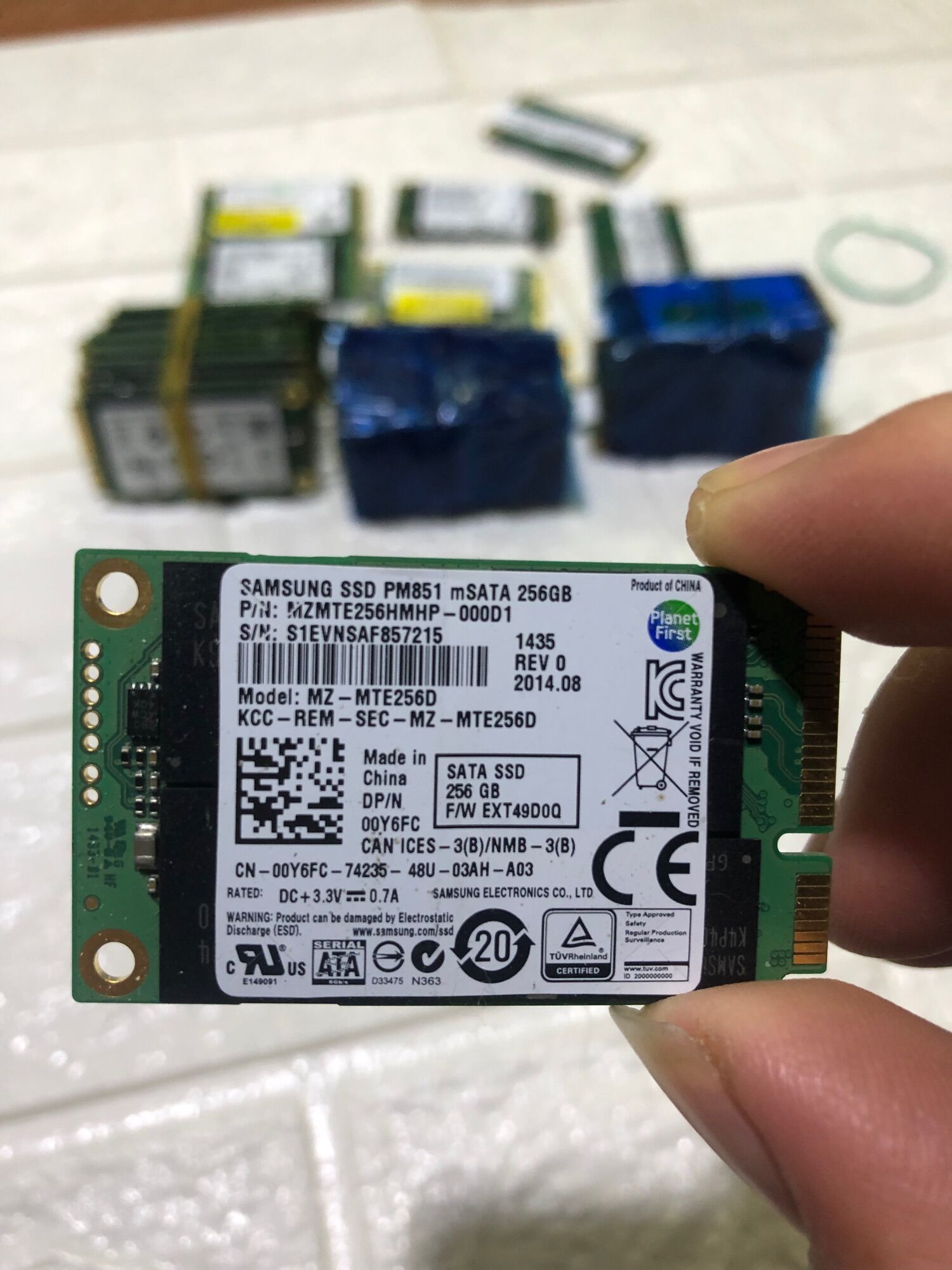 Ổ cứng ssd msata 256gb 2240 sam sung