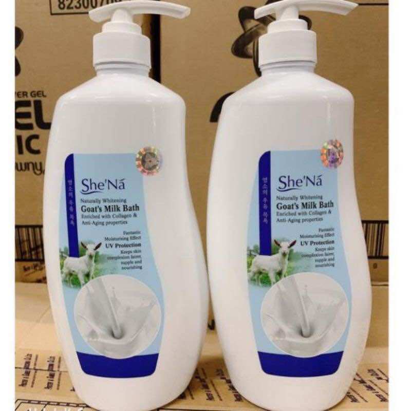 Sữa tắm cao cấp SheNa tinh chất sữa dê 1200ml