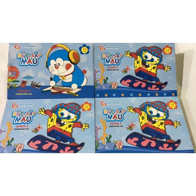 Bút sáp màu Ánh Dương (24màu) S24AD-2