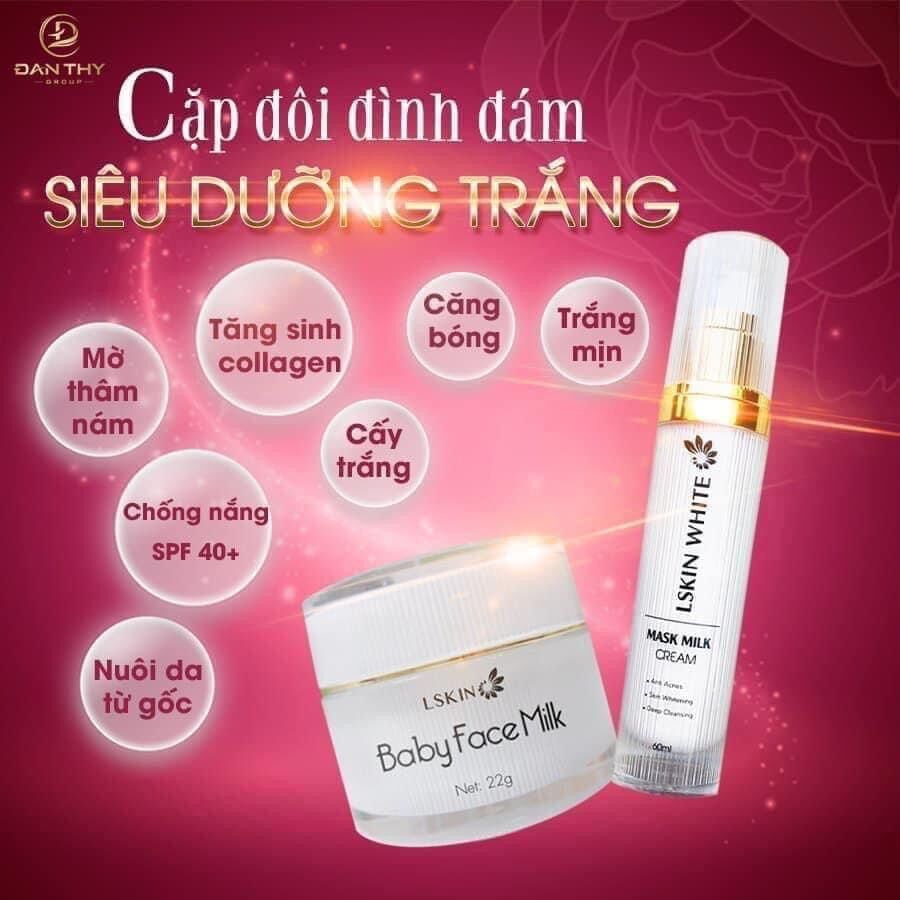 Kem Baby Face Trắng da  đan thy