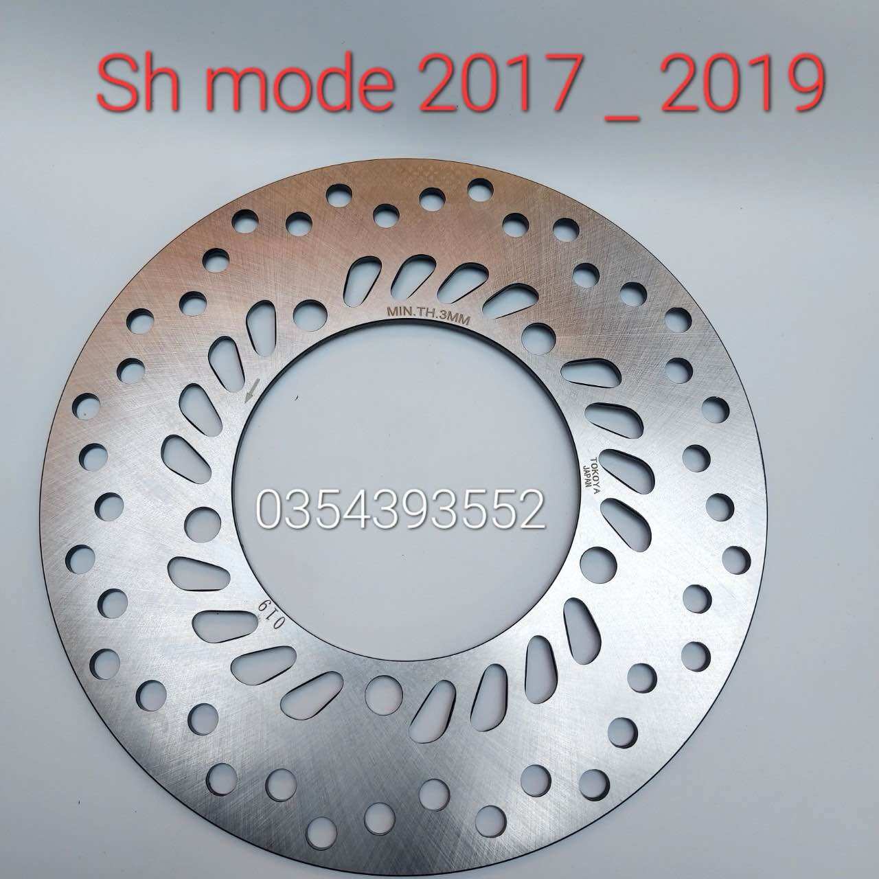 Đĩa thắng zin Sh mode trước sau