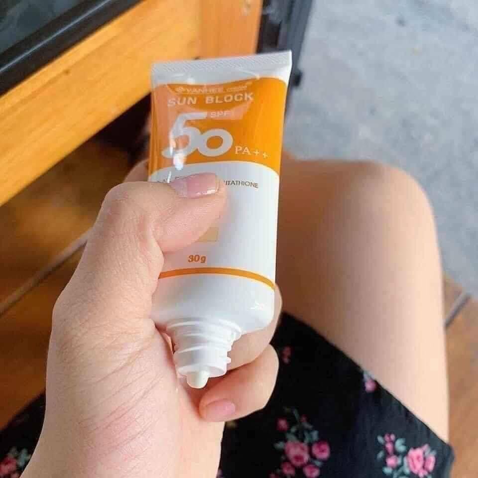 kem chống nắng yanhee sun block thái lan