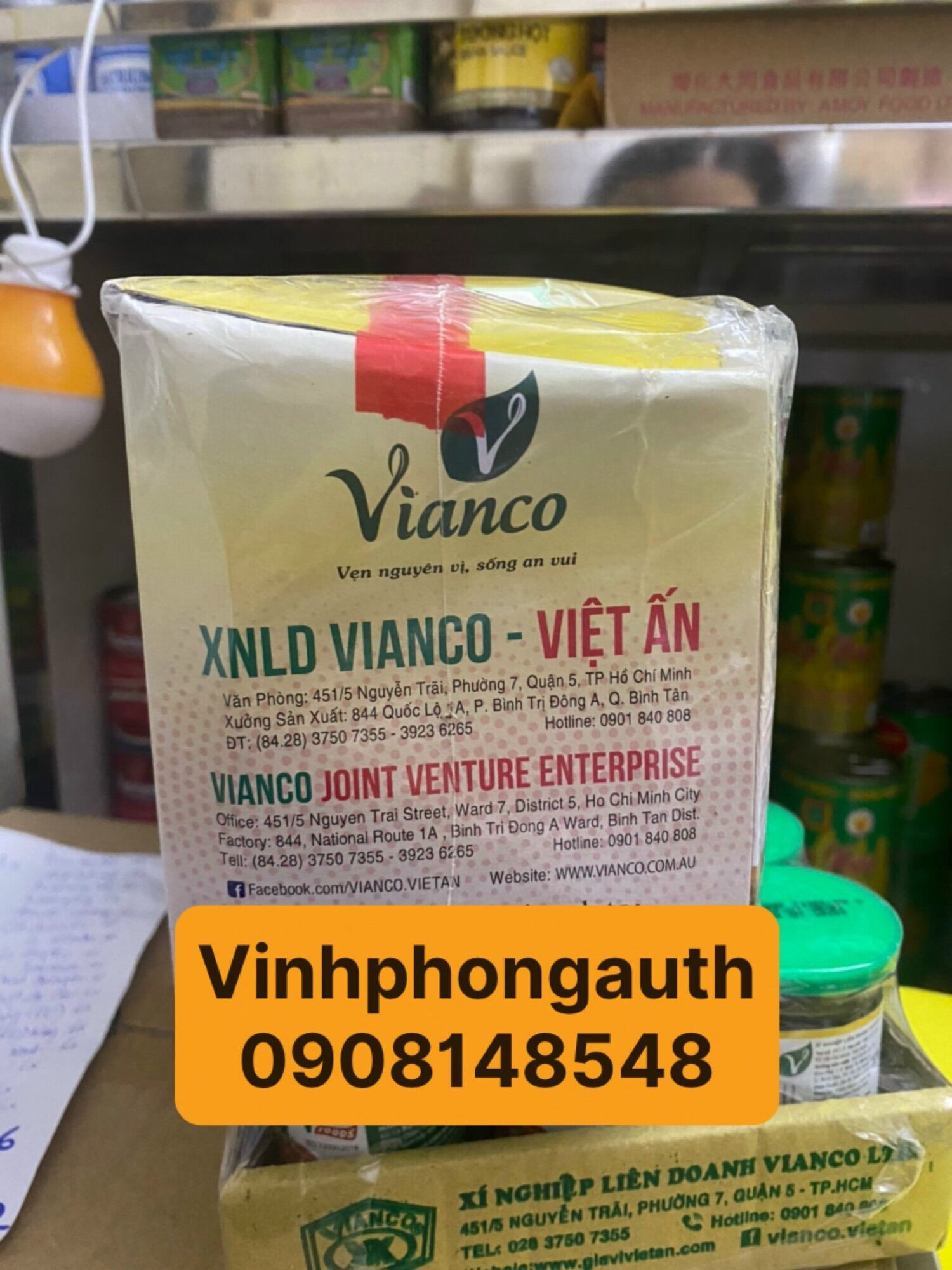 Bột Gia Vị Bò Kho Vianco 18gr