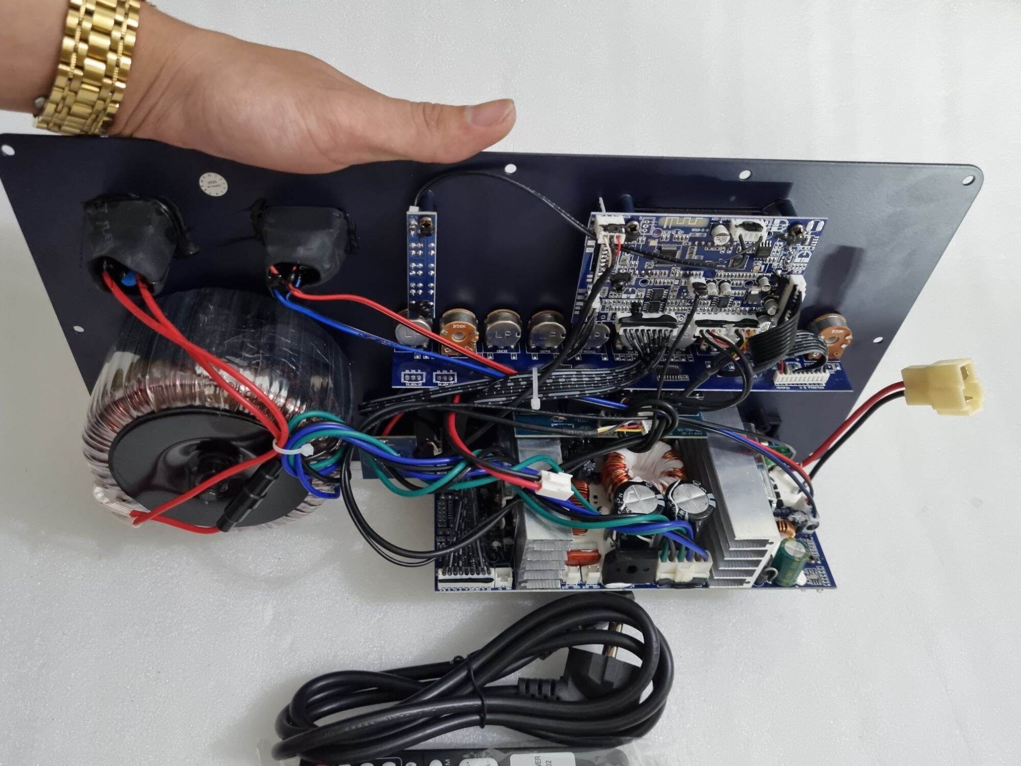 Board mạch loa kéo 4 tấc đôi công suất lớn